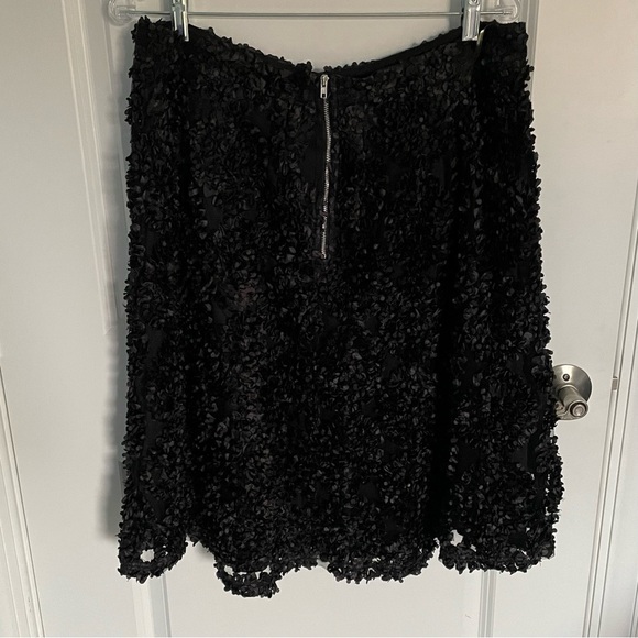 Ina applique 3D Floral Tulle Circle Skirt black 18747 - Picture 4 of 9